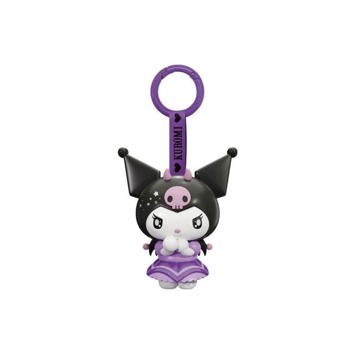 Hello Kitty Keyring Angel & Devil Kuromi 8 cm
