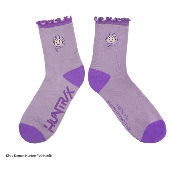 KPop Demon Hunters Socks Set of 3 HUNTR/X