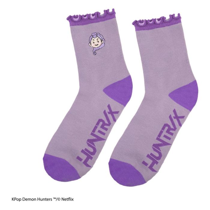 KPop Demon Hunters Socks Set of 3 HUNTR/X