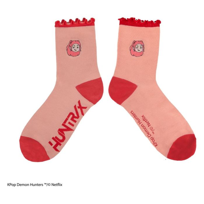 KPop Demon Hunters Socks Set of 3 HUNTR/X