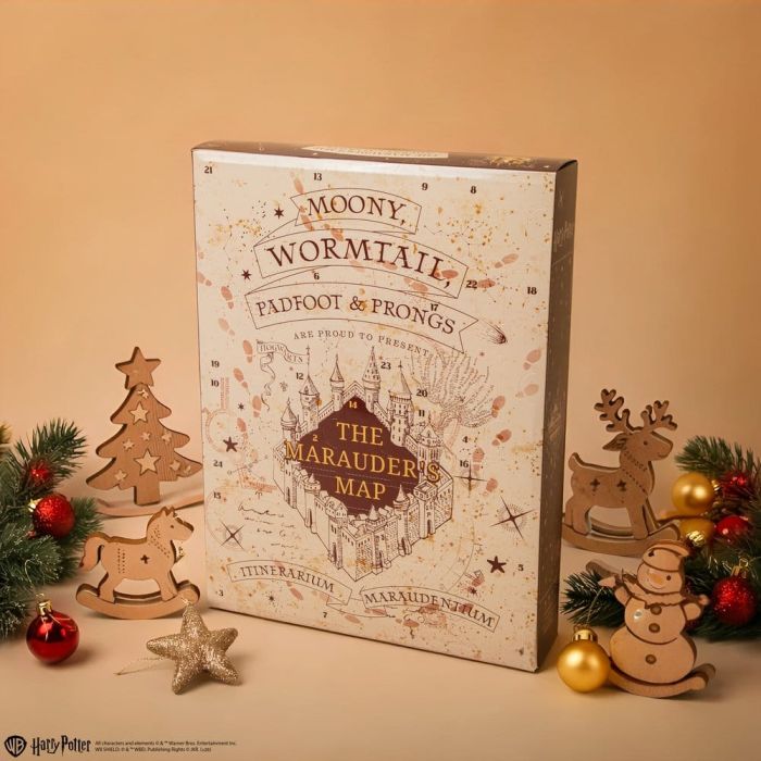 Harry Potter Advent Calendar Marauder's Map New Edition 2026