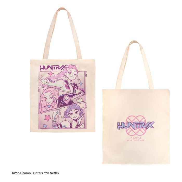 KPop Demon Hunters Tote Bag A battle for the fans