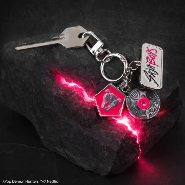 KPop Demon Hunters Charm Keychain Saja Boys