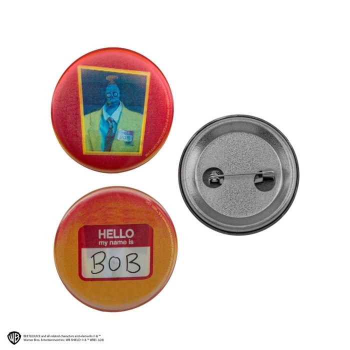Beetlejuice Pin Badges 6-Pack 
