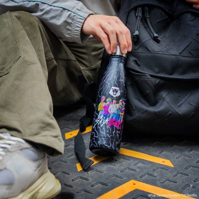 KPop Demon Hunters Water Bottle Saja Boys