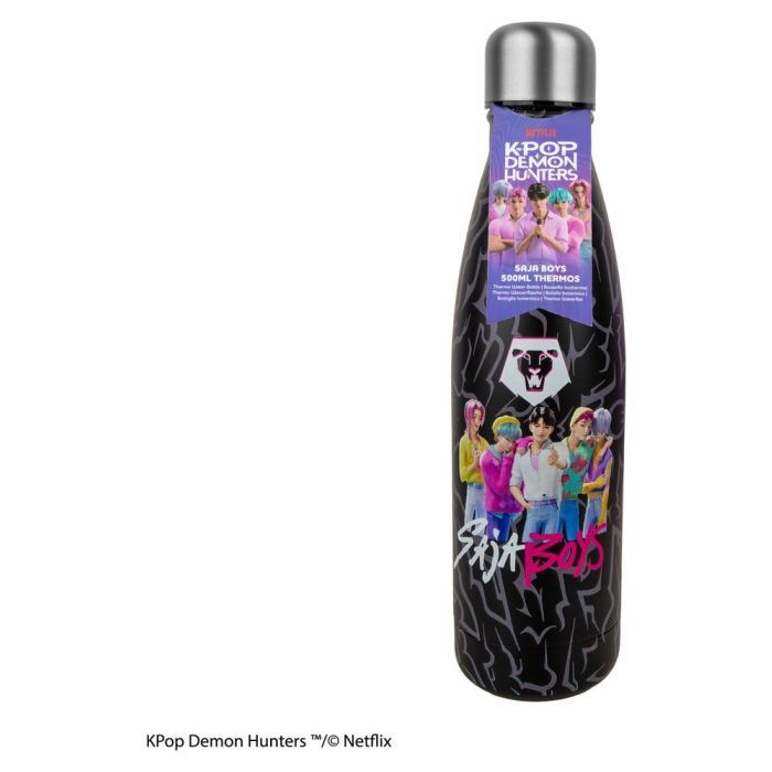 KPop Demon Hunters Water Bottle Saja Boys