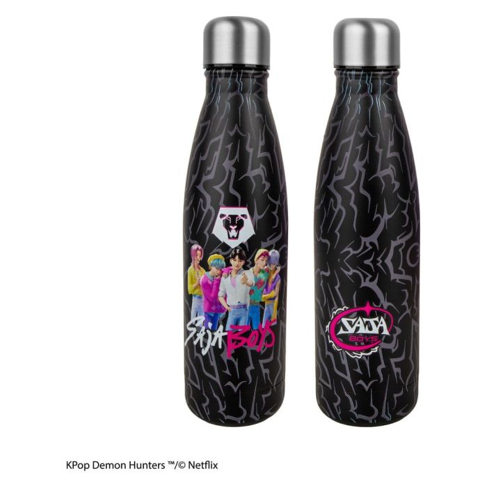 KPop Demon Hunters Water Bottle Saja Boys