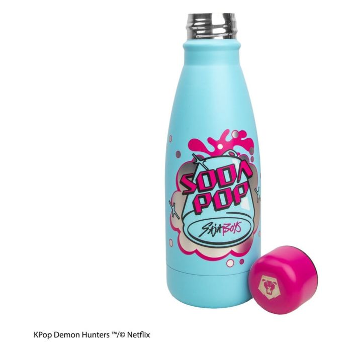 KPop Demon Hunters Mini Water Bottle Soda Pop