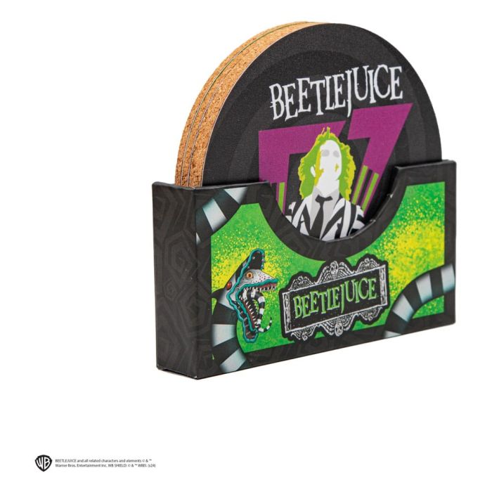 Beetlejuice Coaster 4-Pack 