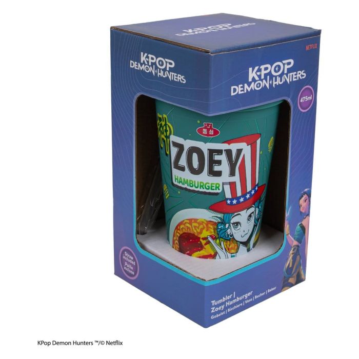 KPop Demon Hunters Tumbler Zoey Hamburger