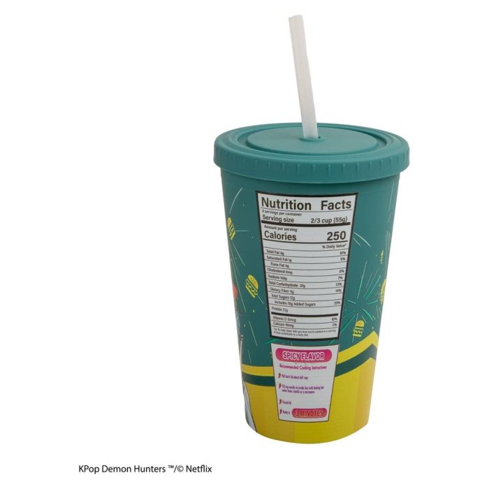 KPop Demon Hunters Tumbler Zoey Hamburger