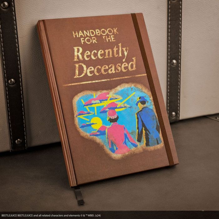 Beetlejuice Notebook Handbook for the Recently Deceased 