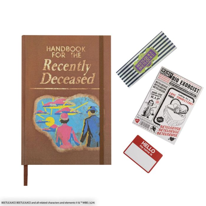 Beetlejuice Notebook Handbook for the Recently Deceased 