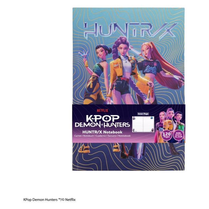 KPop Demon Hunters Notebook HUNTR/X