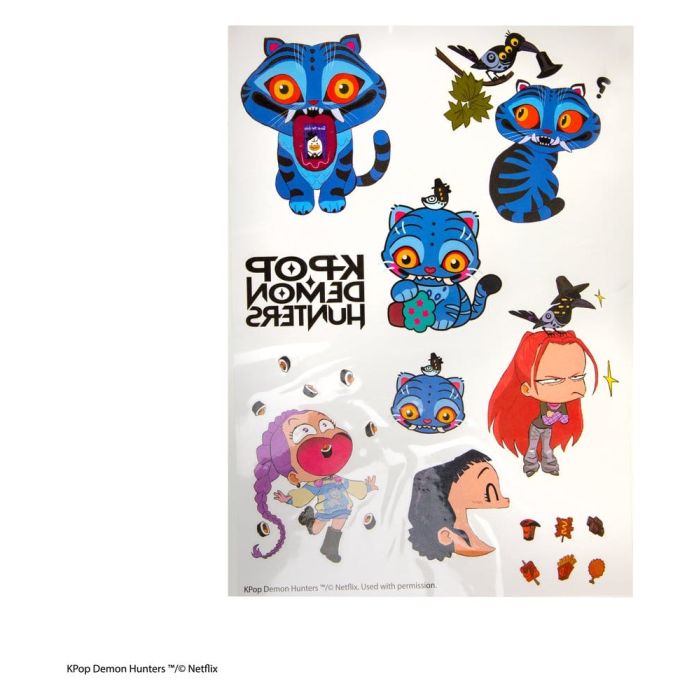 KPop Demon Hunters Tattoo Stickers KPop Demon Hunters