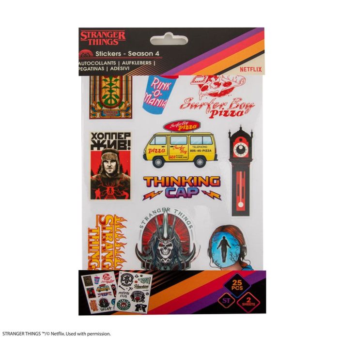 Stranger Things Sticker pack Season 4 