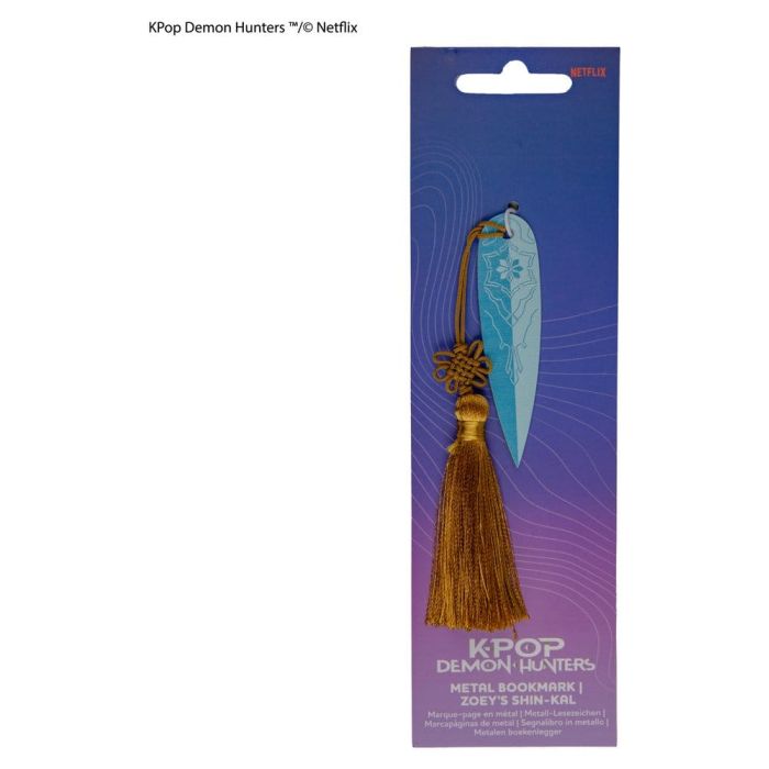 KPop Demon Hunters Metal Bookmark Zoey's Shin-kal