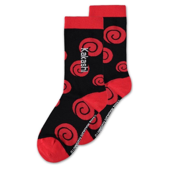 Naruto Socks Sasuke, Kakashi, Itachi 3-Pack 39-42