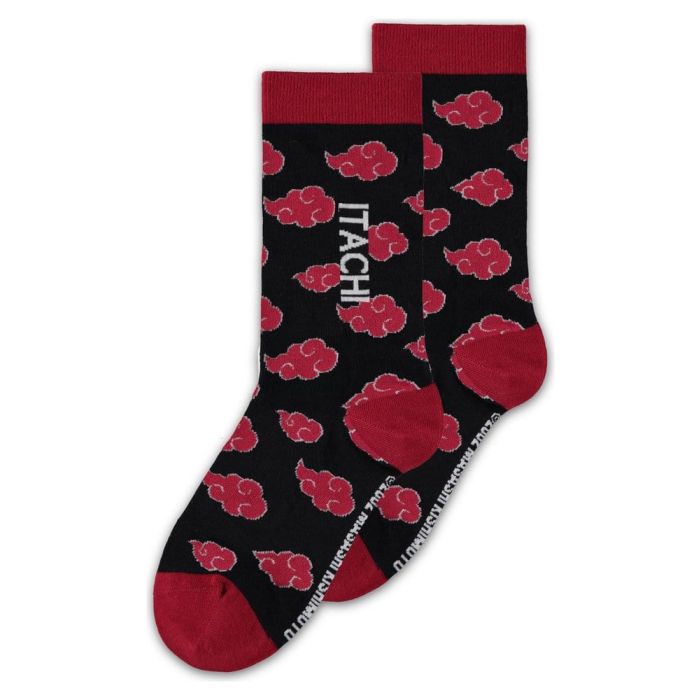 Naruto Socks Sasuke, Kakashi, Itachi 3-Pack 39-42