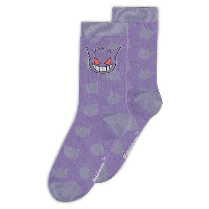 Pokémon Socks 3-Pack Crew 39-42