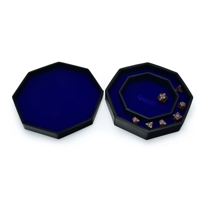CritStones Arena Dice Tray Blue Dragon 