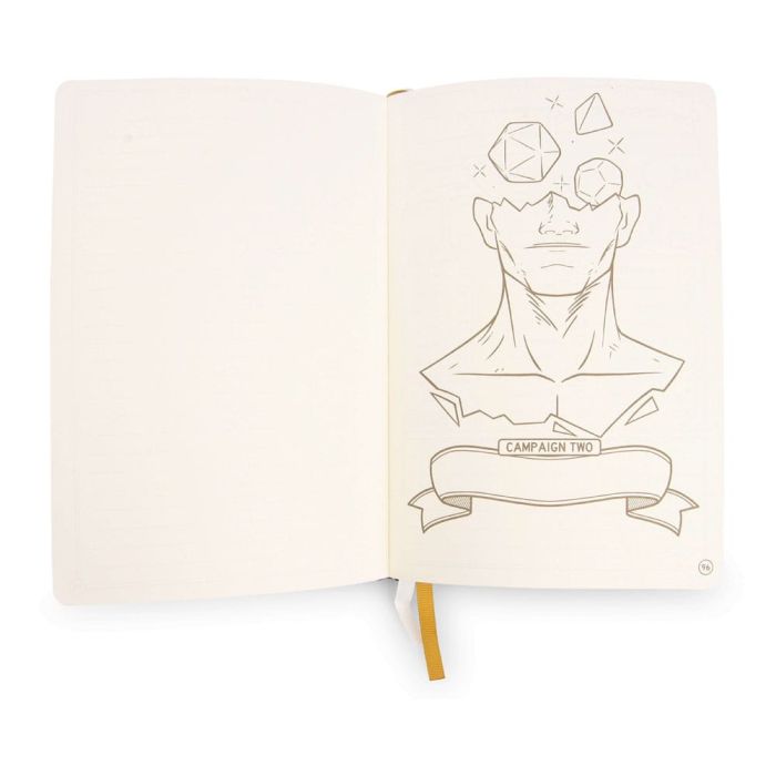 Dungeons & Dragons RPG Journal 5e Blue