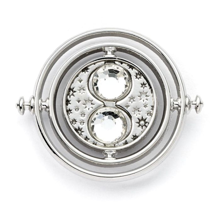 Harry Potter Pin Badge Time Turner (Silver Tone)