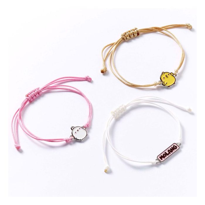 Molang Bracelets 3-Pack Molang and Piu Piu 18 cm 