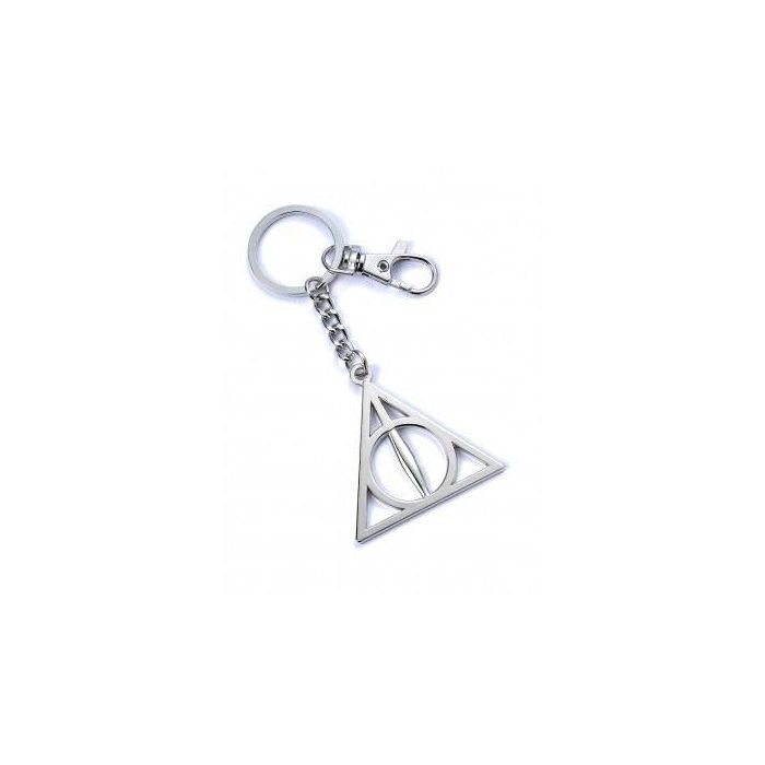 Harry Potter Keychain Deathly Hallows (silver plated)