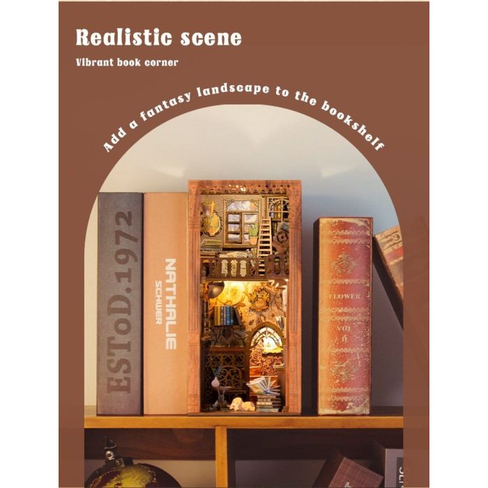 Book Nook Eternal Bookstore 23 x 11 cm
