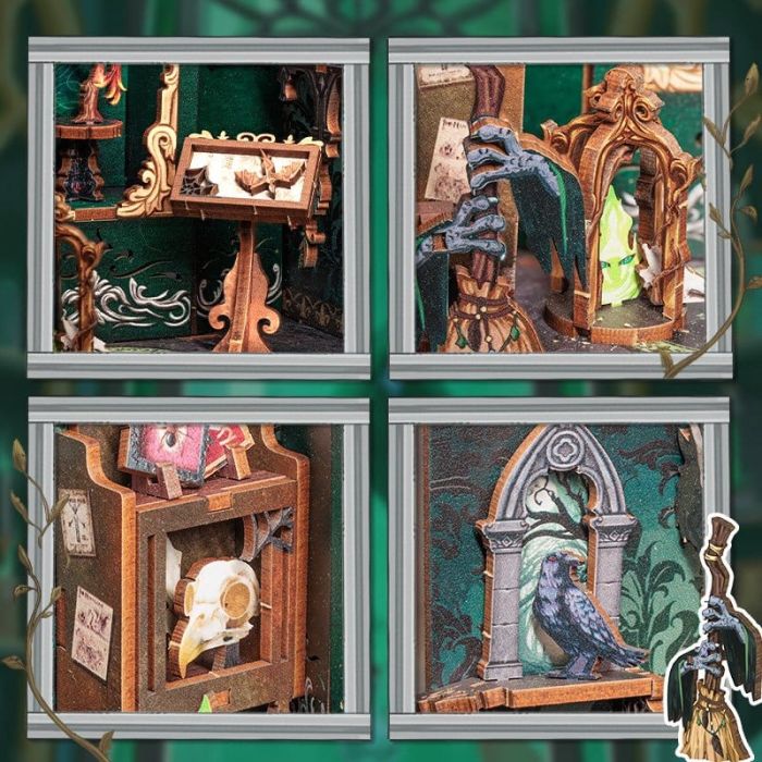 Book Nook The Darkness Herbarium 17 x 12 cm