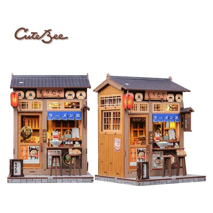 Miniature House Model Kit Morita-Ya 21 x 16 cm