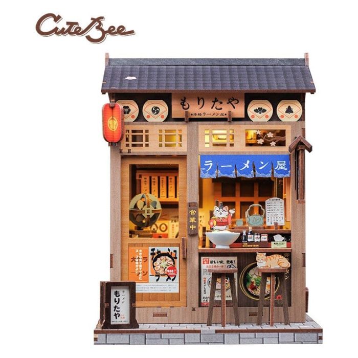 Miniature House Model Kit Morita-Ya 21 x 16 cm