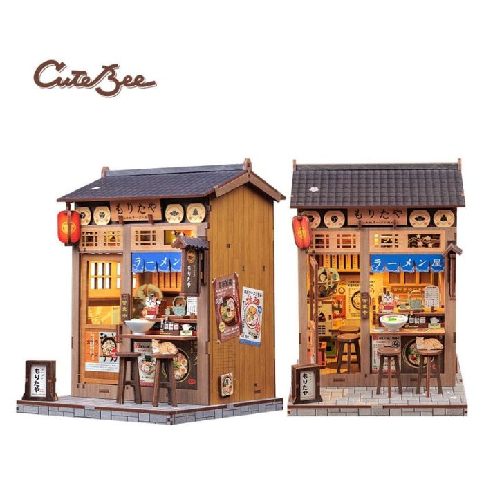 Miniature House Model Kit Morita-Ya 21 x 16 cm