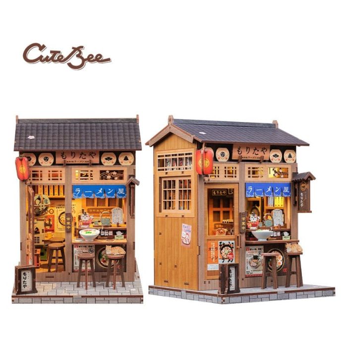 Miniature House Model Kit Morita-Ya 21 x 16 cm
