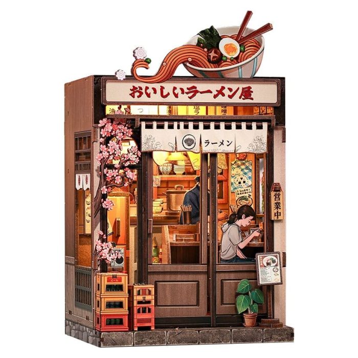 Miniature House Model Kit Oishii Kyoto 22 x 13 cm
