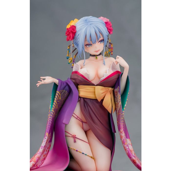 Original Character Statue 1/7 Shujuu Ecstasy Shion Oiran Ver. 15 cm