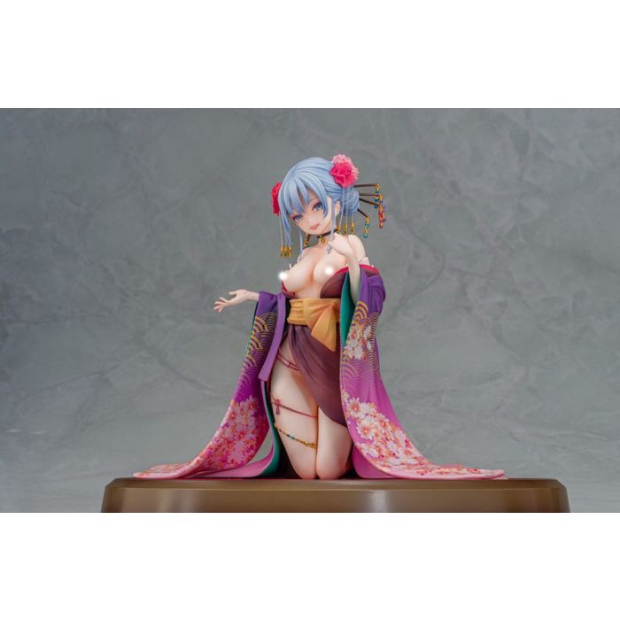 Original Character Statue 1/7 Shujuu Ecstasy Shion Oiran Ver. 15 cm