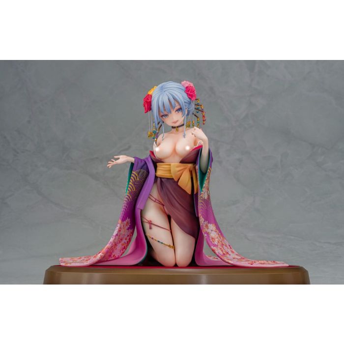 Original Character Statue 1/7 Shujuu Ecstasy Shion Oiran Ver. 15 cm