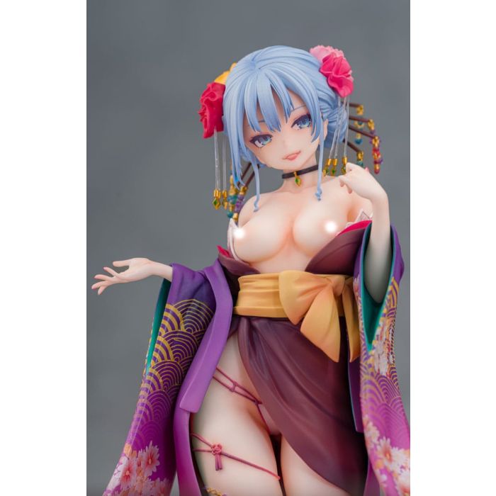 Original Character Statue 1/7 Shujuu Ecstasy Shion Oiran Ver. 15 cm