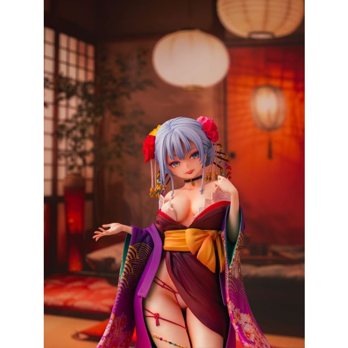 Original Character Statue 1/7 Shujuu Ecstasy Shion Oiran Ver. 15 cm