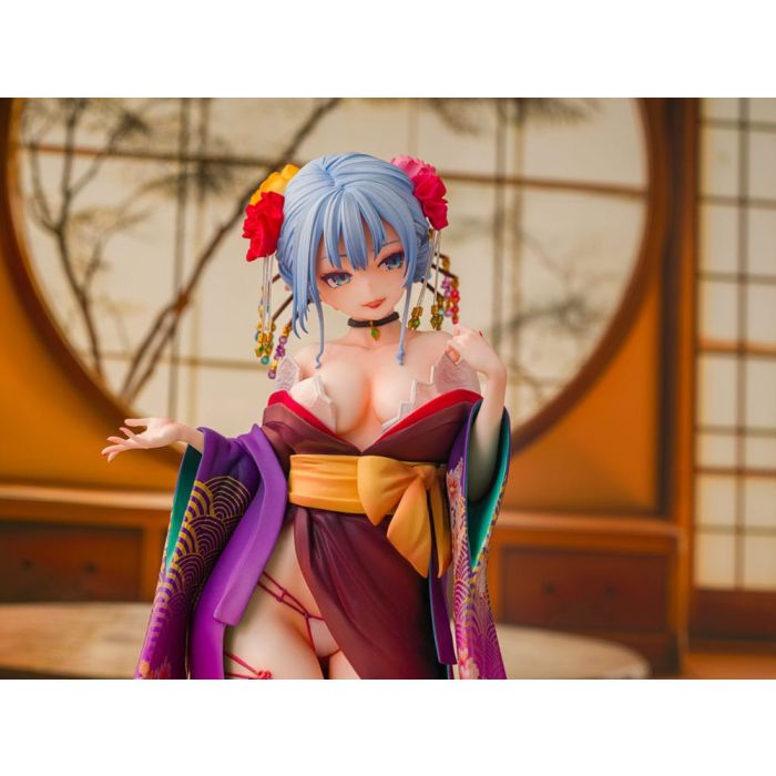 Original Character Statue 1/7 Shujuu Ecstasy Shion Oiran Ver. 15 cm