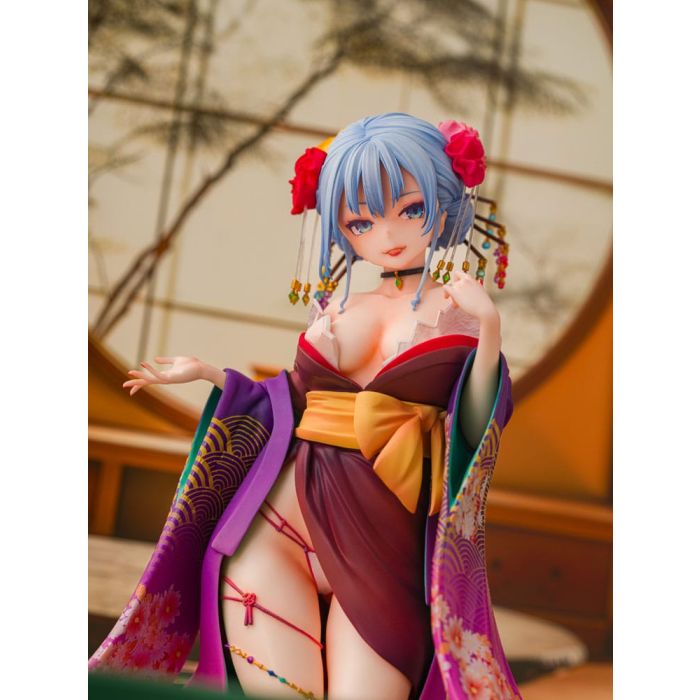 Original Character Statue 1/7 Shujuu Ecstasy Shion Oiran Ver. 15 cm