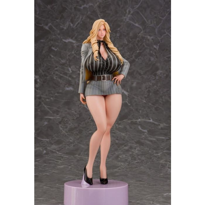 Gal Ane Shachou to Harem Office PVC Figure 1/7 Nishigori Ai (Grey Suit Ver.) 26 cm