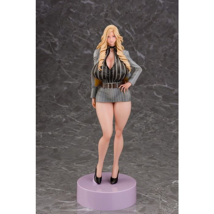 Gal Ane Shachou to Harem Office PVC Figure 1/7 Nishigori Ai (Grey Suit Ver.) 26 cm