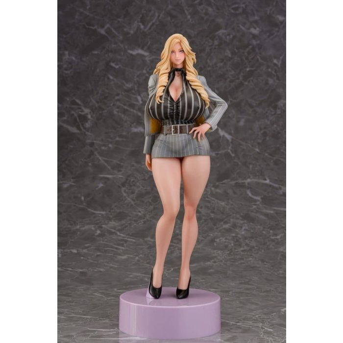 Gal Ane Shachou to Harem Office PVC Figure 1/7 Nishigori Ai (Grey Suit Ver.) 26 cm