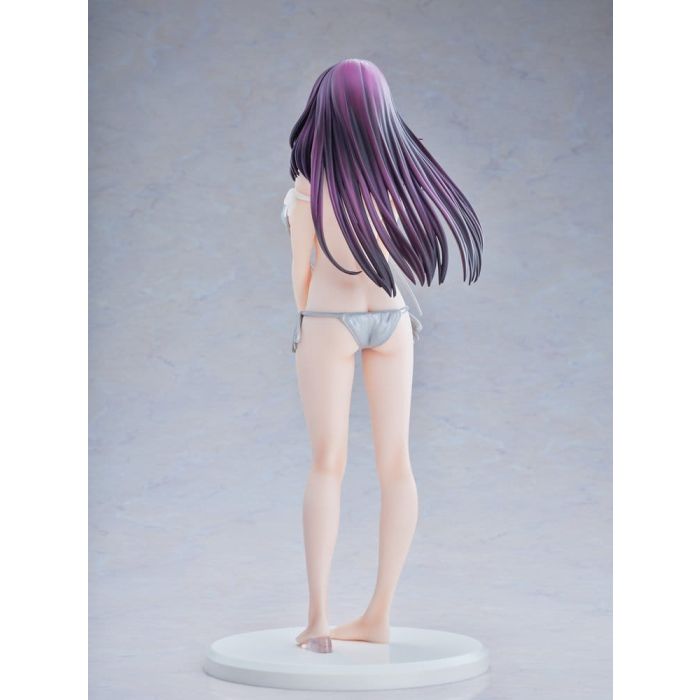 Original Model Statue 1/5 Tomoe Sakura Swimsuit Black Hair Ver. Illustration by Toshi Tsutakaze 32 cm