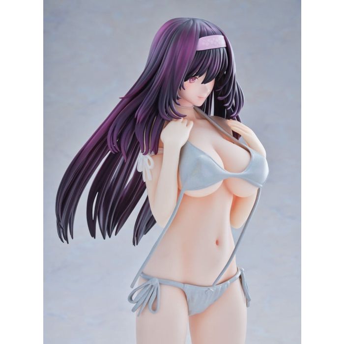 Original Model Statue 1/5 Tomoe Sakura Swimsuit Black Hair Ver. Illustration by Toshi Tsutakaze 32 cm