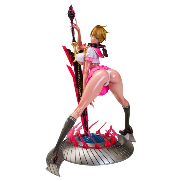 Original Character Mahou Shoujo Series Statue 1/6 Rui Asuka Pink Summer Sailor Ver. Illustration by Raita 29 cm