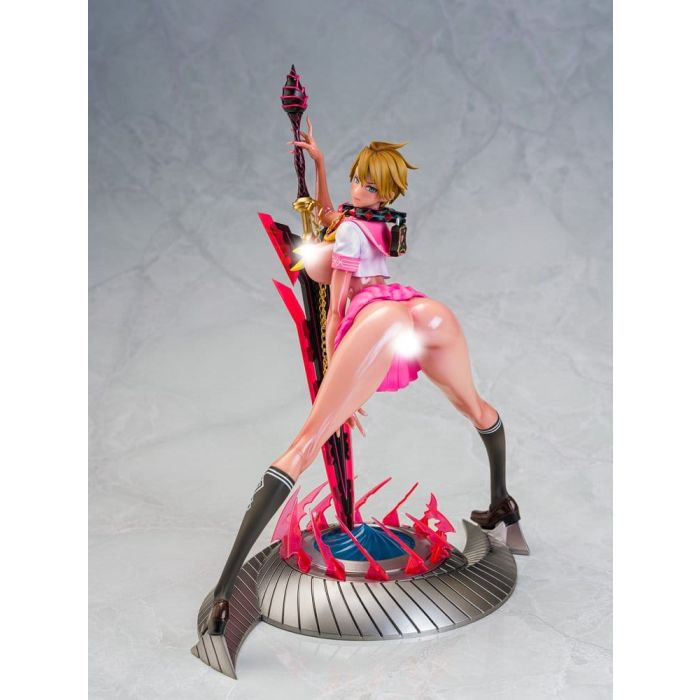 Original Character Mahou Shoujo Series Statue 1/6 Rui Asuka Pink Summer Sailor Ver. Illustration by Raita 29 cm